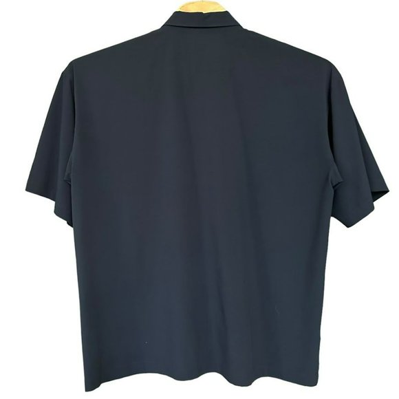 Nike Tiger Woods Navy Blue Performance Pocket Front  Golf Polo Shirt Mens‎ XXL - Picture 2 of 5